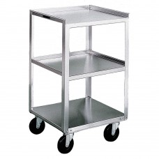 Lakeside 359 Stainless Steel Mobile Equipment Stand, 3 Shelves, 300 lbs. Capacity