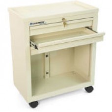 Lakeside® BV06 Classic 3-Drawer Medical Bedside Cart, Key Lock