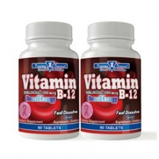 Vitamin B-12 1,000 mcg Sublingual, 2 x (30 Tablets)